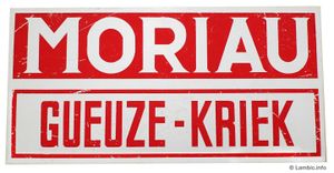 Moriau Gueuze - Kriek sign.